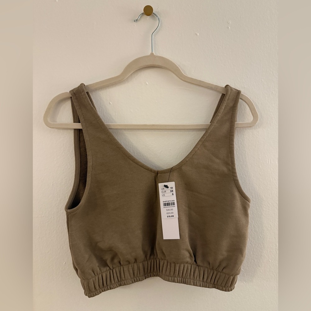 Topshop bundle of sweatsuit tank tops.